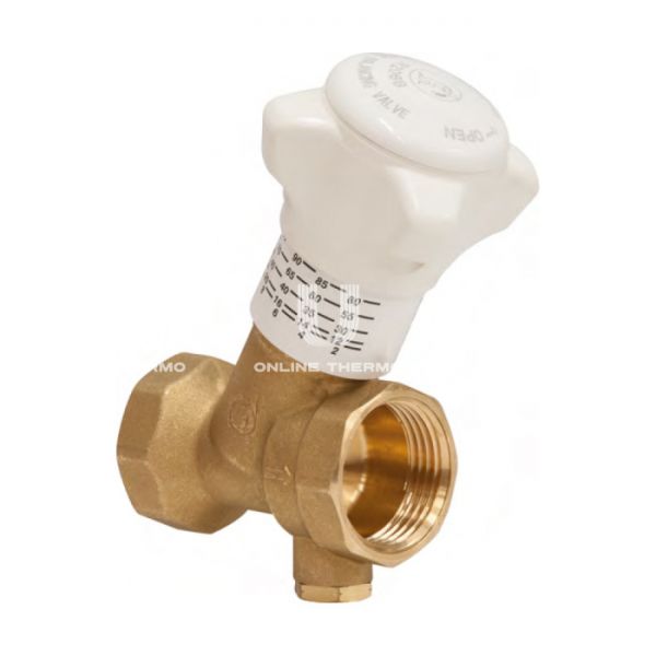 Балансировочный статический клапан (вентиль) Giacomini R206BY113, ВР 1/2"