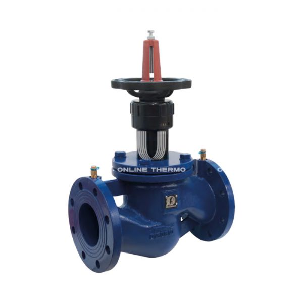 Балансировочный статический клапан (вентиль) Giacomini R206BY208, ФЛ 3, с ниппелями