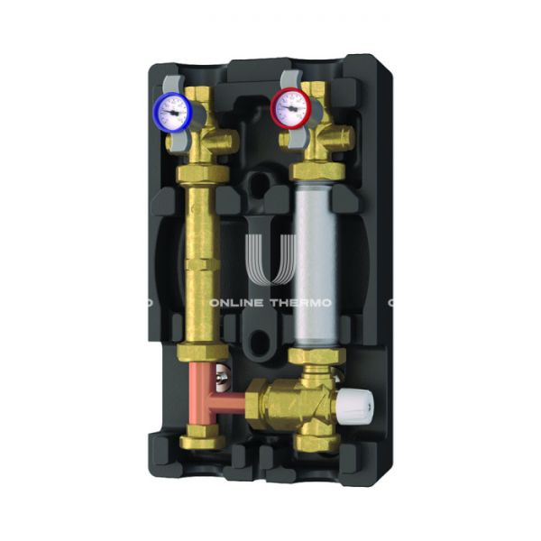 Насосная группа Giacomini R586RY114, смесительная с термосмесителем, подача справа, без насоса