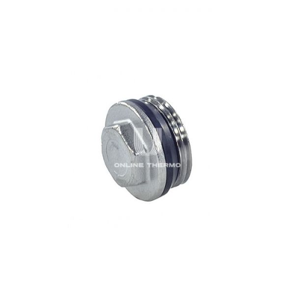 Заглушка Giacomini R592DX006, НР 1 1/4", для коллекторов, с прокладкой o-ring