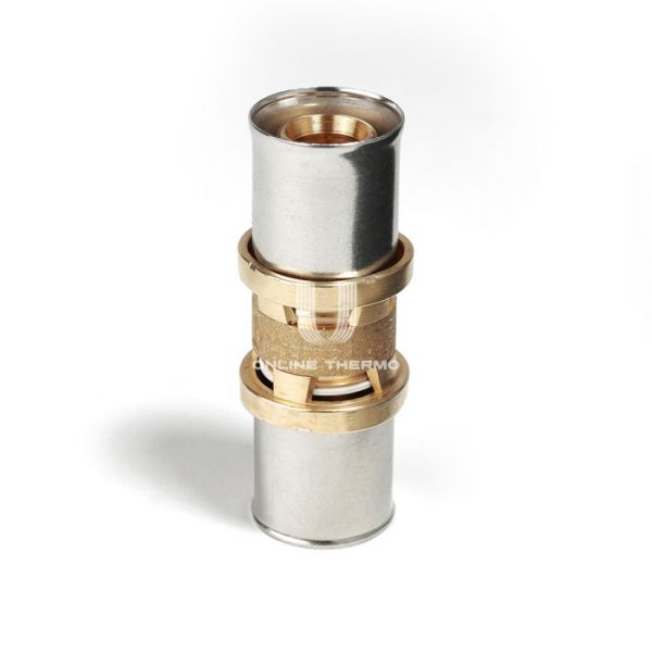 Муфта равносторонняя Giacomini RM102Y007, 20 мм, пресс-фитинг