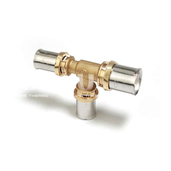 Тройник переходной Giacomini RM151Y085, 26х16х26, пресс-фитинг