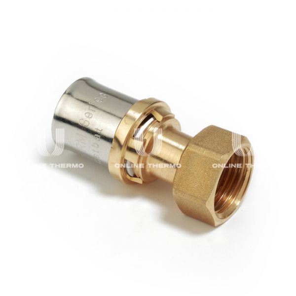 Муфта переходная (переходник) с накидной гайкой Giacomini RM179Y053, 16х1/2", пресс-фитинг