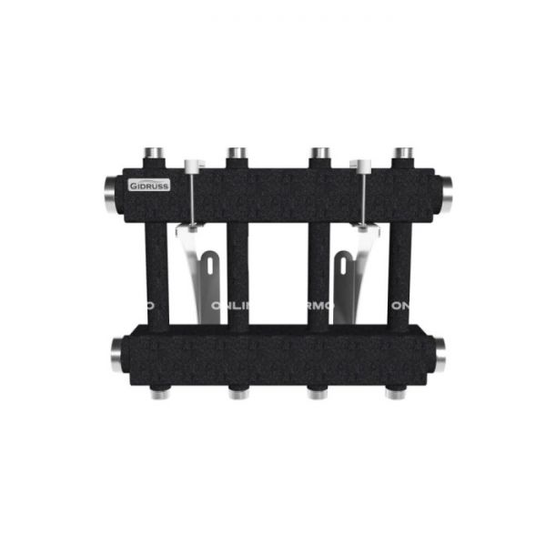 Модульный распределительный коллектор Gidruss (Гидрусс) MK-250-4DU, до 250 кВт, конструкционная сталь