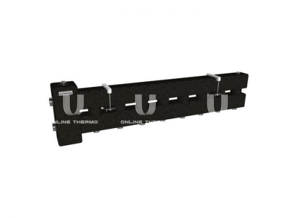 Балансировочный коллектор Gidruss (Гидрусс) BMSS-60-5D.EPP, до 60 кВт, нержавеющая сталь, с термоизоляцией