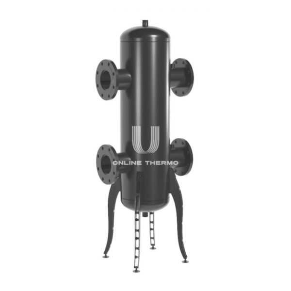 Гидравлический разделитель (гидрострелка) Gidruss (Гидрусc) GR-1000-100 DN-100, фланец, до 1000 кВт, конструкционная сталь