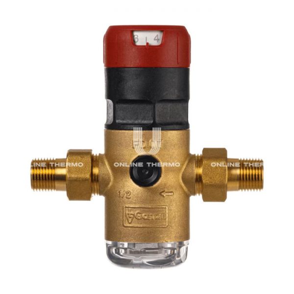 Редуктор давления (клапан понижения давления) Goetze DR07-1/2C GTZARM001, для холодной воды, латунь