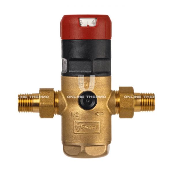 Редуктор давления (клапан понижения давления) Goetze DR07-3/4H GTZARM004, для горячей воды, латунь