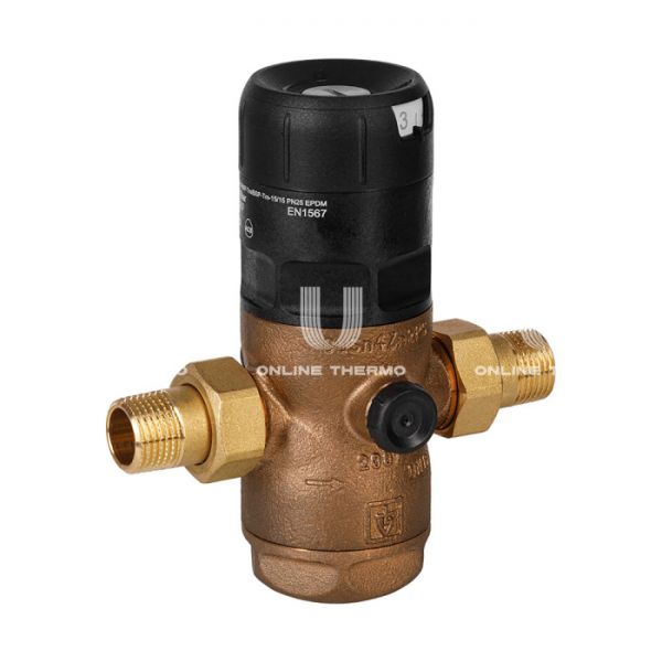 Редуктор давления (клапан понижения давления) Goetze G06F-3/4H GTZARM014, для горячей воды, красная бронза