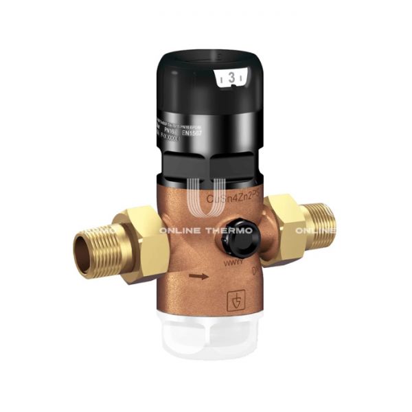 Редуктор давления (клапан понижения давления) Goetze G06F-1 1/4C (SP), для холодной воды, красная бронза