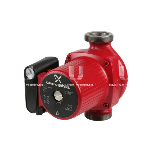 Насос циркуляционный Grundfos UPS 32-100 95906500, база 180 мм