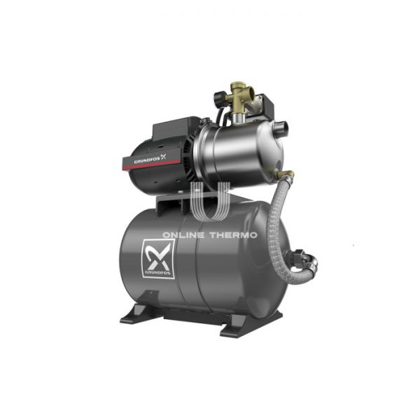 Самовсасывающая насосная установка Grundfos JP 5-48 PT-H 99463877, бак 20 л