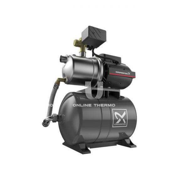 Самовсасывающая насосная установка Grundfos JP 5-48 PT-H 99463877, бак 20 л