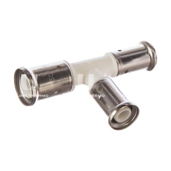 Тройник переходной Henco 11PKW-262020, 26х20х20, белый, пресс-фитинг