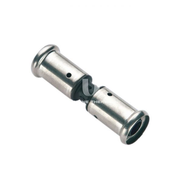 Муфта равносторонняя Henco 15PK-4040, 40х40, пресс-фитинг