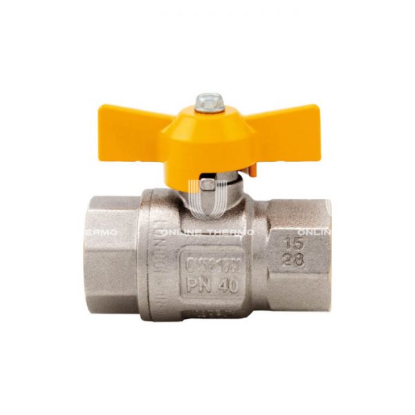 Кран шаровый Itap London 068B100, 1" ВР-ВР, 068, полнопроходной, ручка-бабочка