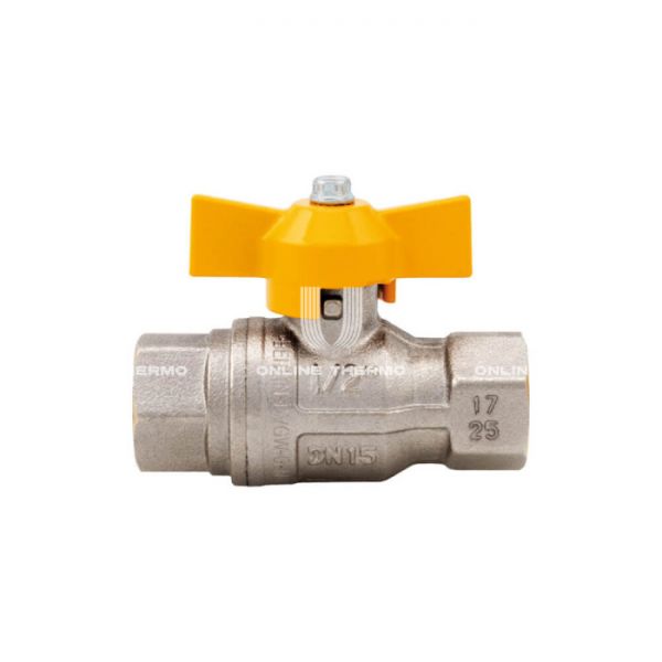 Кран шаровый Itap Berlin 072B034, 3/4" ВР-ВР, 072, полнопроходной, ручка-бабочка