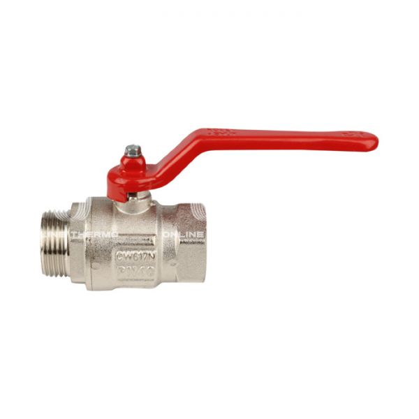 Кран шаровый Itap Ideal 0910200 2" НР-ВР, 091, полнопроходной, ручка-рычаг