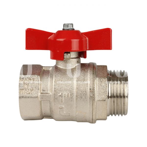 Кран шаровый Itap Ideal 0930114 1 1/4" НР-ВР, 093, полнопроходной, ручка-бабочка