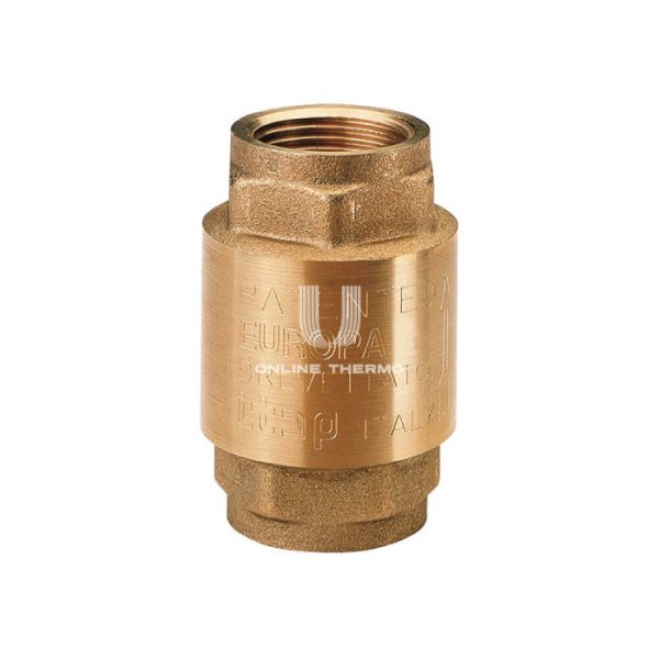 Обратный клапан Itap Europa 1000012 1/2" ВР, серия 100, с латунным диском