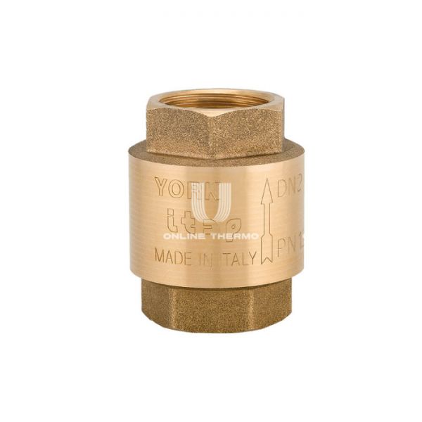 Обратный клапан Itap York 1030200 2" ВР, серия 103, с нейлоновым диском