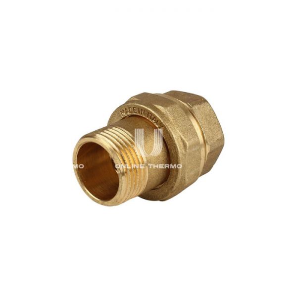 Прямое разъемное соединение "американка" Itap 1510112, ВР-НР 1 1/2", серия ART 151, с плоским уплотнением