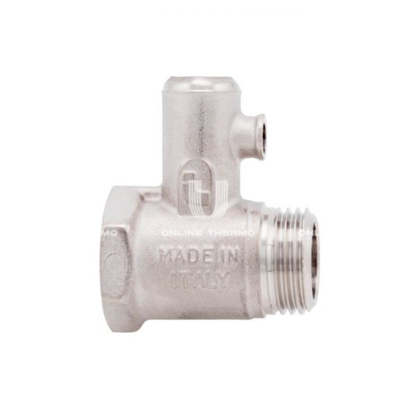 Клапан предохранительный (сбросной) для бойлера Itap 3660012, серия 366, 1/2" ВР-НР, 0-8.5 бар