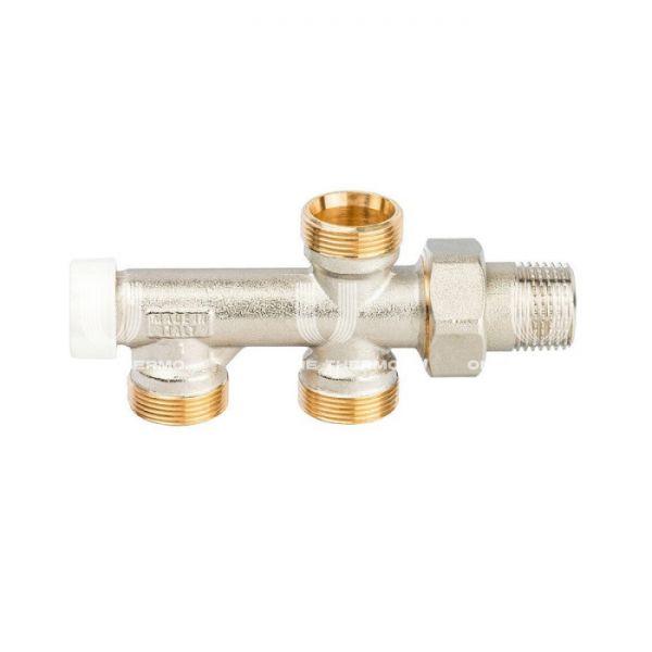 Узел нижнего подключения Luxor Рапира 13152100, 1/2xМ24х19 НР, хромированный