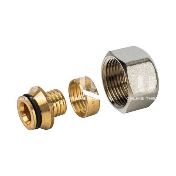 Резьбозажимное соединение (фитинг евроконус) Luxor TP 98 67841814, 3/4" для пластиковых труб 18х2.0 мм