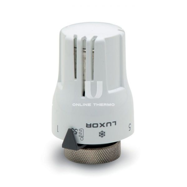 Термостатическая головка (термостат) Luxor 69100000, жидкостная, M30х1.5, белая