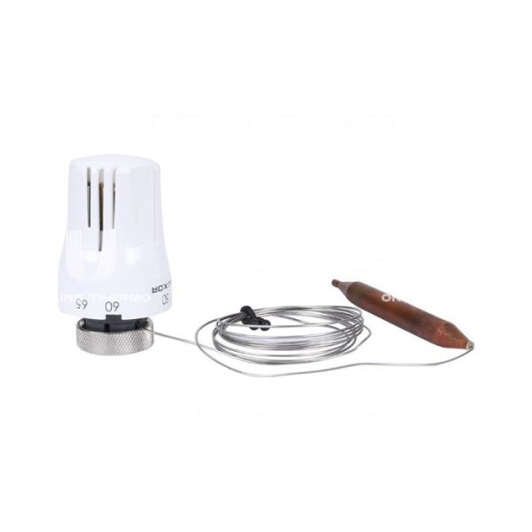 Термостатическая головка (термостат) Luxor 69100005, жидкостная, M30х1.5, белая