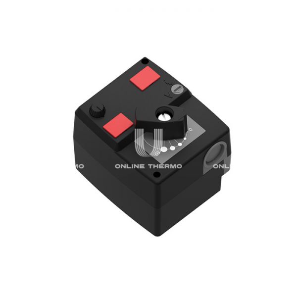 3-точечный поворотный сервопривод с термостатом Meibes M66341.33, 220 В, 0-95 °С, для насосных групп серий MK и V-MK