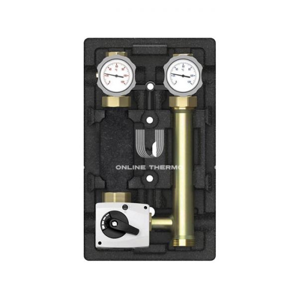 *Насосная группа Meibes MK ML66831EAMRU, смесительная с приводом, DN 25 (1"), без насоса, подача слева