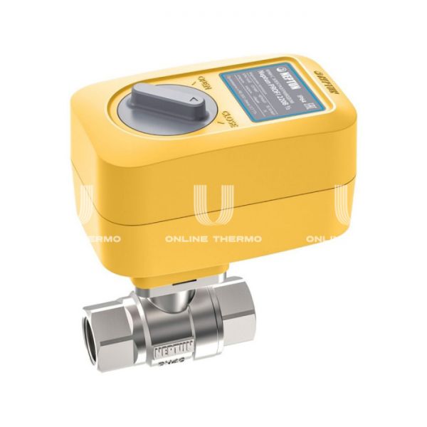 Кран шаровый с электроприводом Neptun Bugatti Pro 220В 43054037000005 1"1/2 ВР