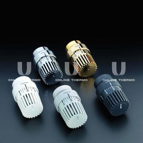 Термостатическая головка (термостат) Oventrop Uni LH 1011465, жидкостная, M30х1.5, с отметкой 0, белая