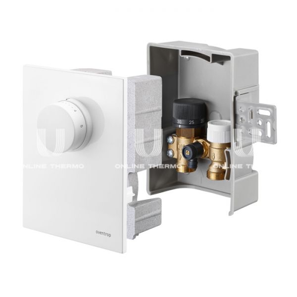Набор терморегулятора Oventrop Unibox T-RTL 1022733, 20-40°C, крышка белый пластик