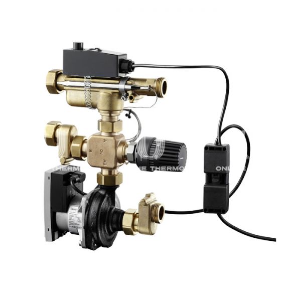 Насосно-смесительный узел Oventrop Regufloor HN1151600, DN 25 (1"), с насосом Wilo Yonos Para RSB 15/6