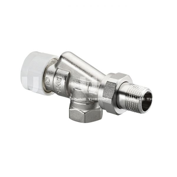 Термостатический клапан (терморегулятор) Oventrop 1183906, DN20, 3/4" ВР-НР, серия AV9, осевой, с преднастройкой