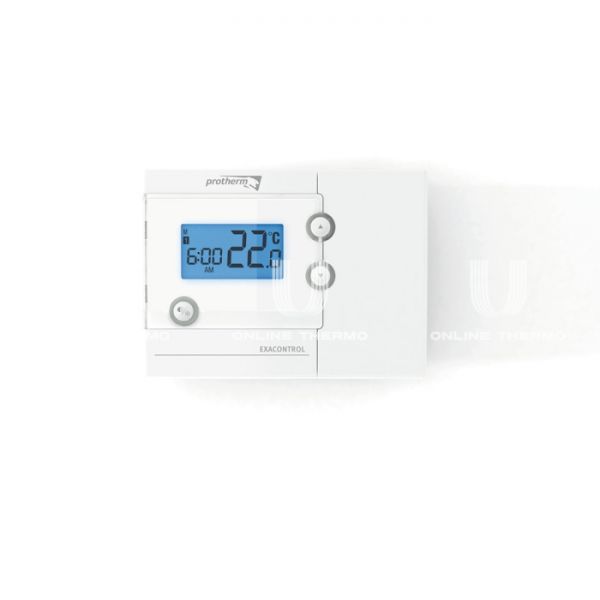 Комнатный терморегулятор (термостат) Protherm Exacontrol 7 0020170571 с функцией недельного программирования, с ЖК-дисплеем