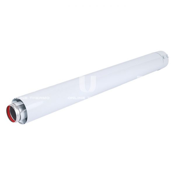 Удлинитель дымохода Protherm 0020199397, 60/100 мм, 1000 мм, алюминиевый, коаксиальный