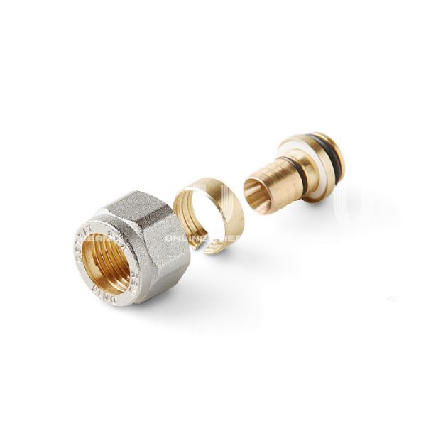 **Компрессионный фитинг RBM 07351620 1/2" для труб 16х2.0, для коллектора RBM