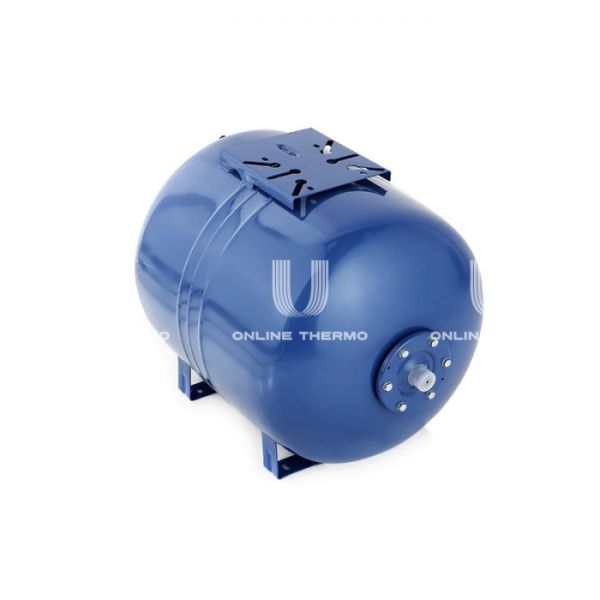 **Гидроаккумулятор (расширительный бак) для водоснабжения Reflex Refix HW, 50 л, cиний, горизонтальный, напольный на ножках