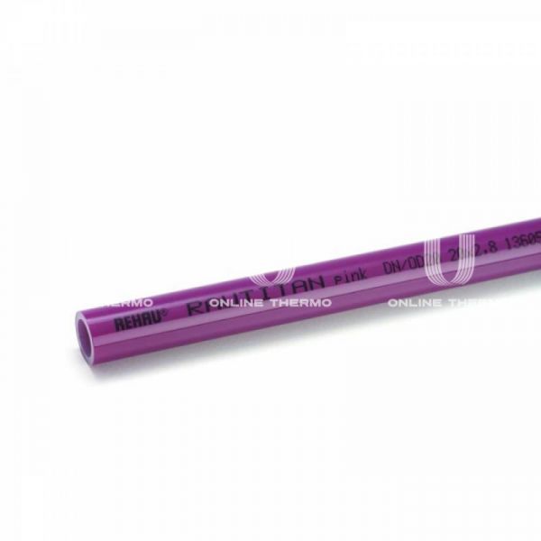 Отопительная труба Rehau Rautitan Pink 11360721050 32х4.4 мм, бухта 50 м