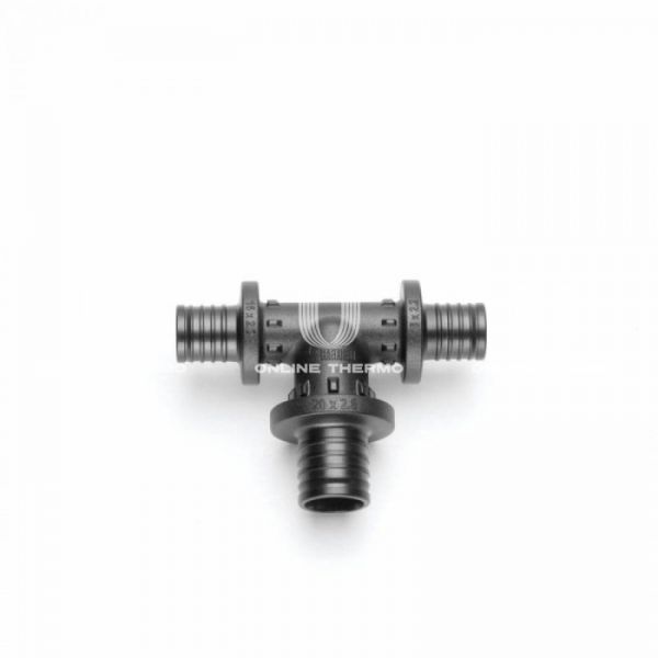 Тройник с увеличенным боковым проходом Rehau Rautitan PX 11601011001, 16?20?16 мм, аксиальный