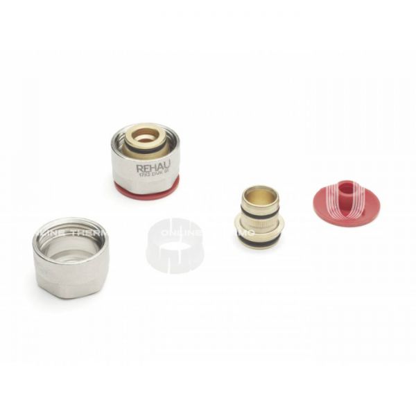 Резьбозажимное соединение Rehau Rautherm S 12506171002 3/4"EK для подключения трубы 20х2.0 мм