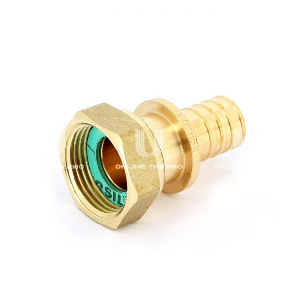 Муфта переходная (переходник) с накидной гайкой Rehau Rautitan RX+ 14563351001, 16х1/2", аксиальная