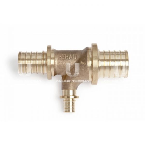 Тройник с повышенным сопротивлением на проходе Rehau Rautitan RX+ 14563981001, 40?16?32 мм, аксиальный