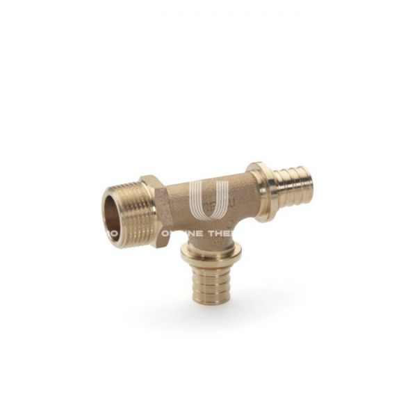 Тройник с наружной резьбой Rehau Rautitan RX+ 14564021001, 20х3/4"х20, аксиальный