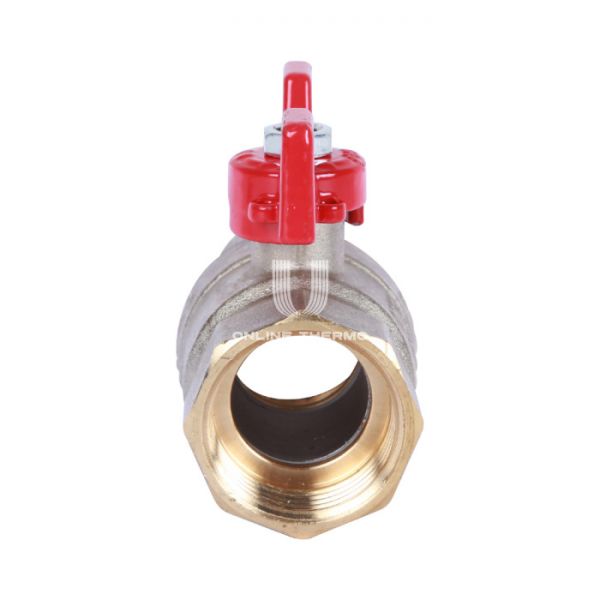 Кран шаровый Rommer RBV-0003-0110225, 1" ВР-ВР, стандартный, ручка-бабочка