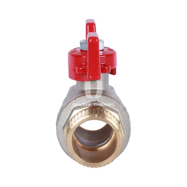 Кран шаровый Rommer RBV-0004-0210225, 1" ВР-НР, стандартный, ручка-бабочка